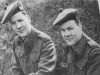 Left Lt John Fraser Lambert Right Lt James Maclean Lambert taken England 1943