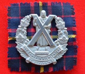 Cameron Cap Badge