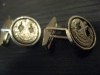 Sterling silver cufflinks